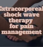 Extracorporeal shock wave therapy for pain management